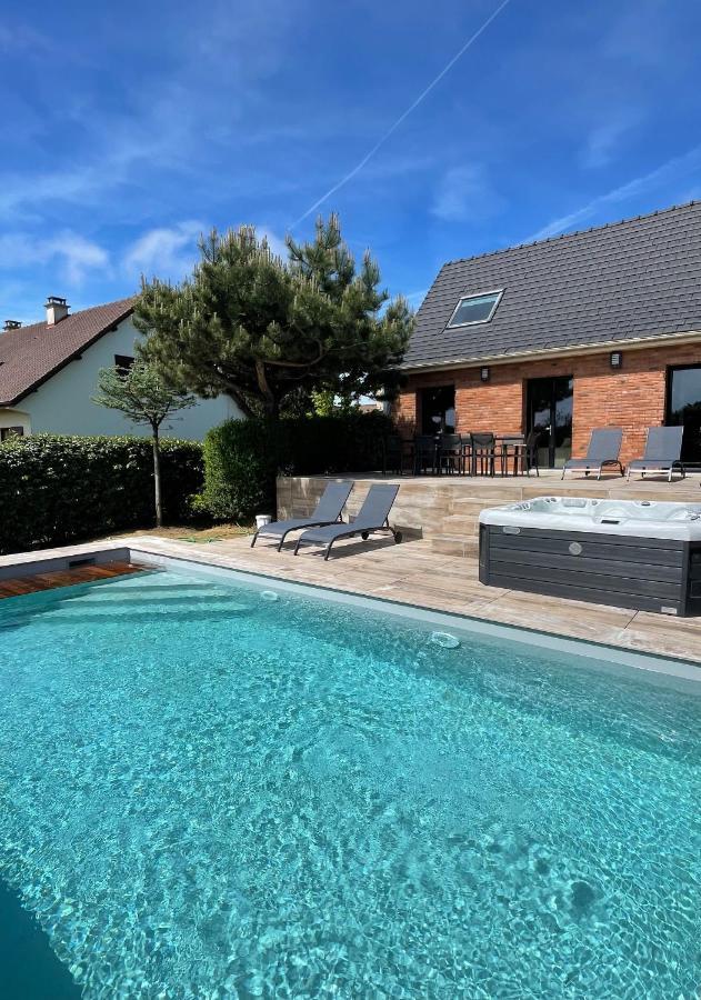 Superbe Maison Avec Piscine Et Jacuzzi Dans Les Dunes أمبليتوز المظهر الخارجي الصورة